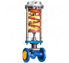 Регулятор перепуска чугун RDT-B Ду 150 Ру16 фл Рп0.9-10 Kvs=200м3/ч Теплосила RDT-B-2.2-150-200