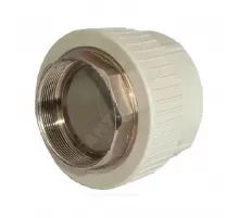 Муфта PP-R комбинированная под ключ серая Дн 40х1 1/4" ВР RTP (РосТурПласт) 15908