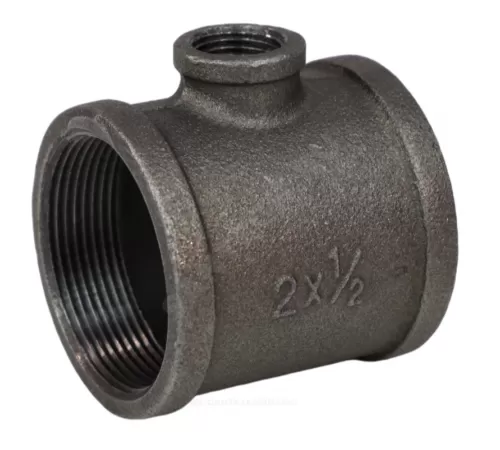 Тройник переходной чугун Ду 40х32 (1 1/2"х1 1/4") ВР/ВР Fittex PLUS