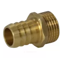 Переходник штуцерный латунь неразъемный для шланга Дн 12х1/2" НР SantechSystems