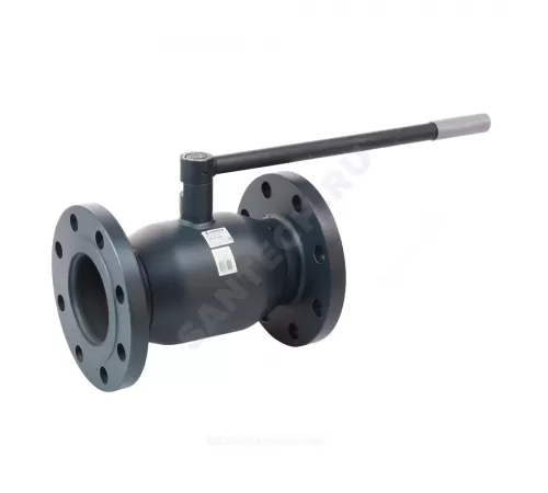 Кран шаровой сталь 11с67п Ду 125 Ру16 фл L=350мм FORTECA 183.1.125.016