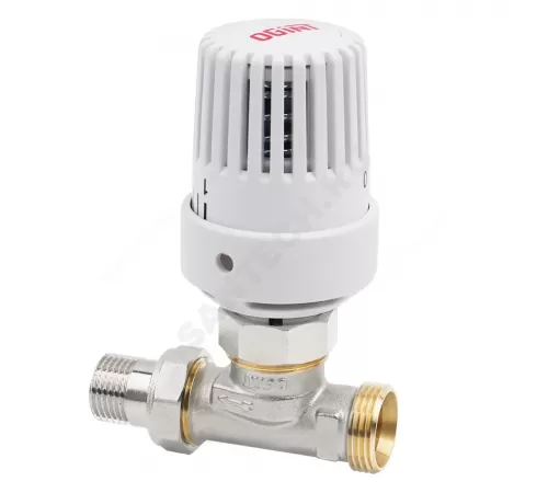 Клапан термостатический латунь RTL с термоголовкой 1/2"x3/4"ЕК НР Ру10 прямой Ogint