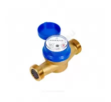 Счётчик х/в крыльчатый одноструйный Ду 32 Ру16 Qn=6 м3/ч 50С L=170мм резьба В/К ОСВХ исполнение "Нептун" Декаст 76-32-01