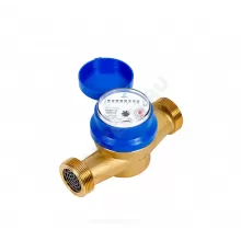 Счётчик х/в крыльчатый одноструйный Ду 32 Ру16 Qn=6 м3/ч 50С L=170мм резьба В/К ОСВХ исполнение "Нептун" Декаст 76-32-01