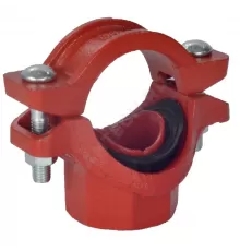 Отвод (седелка) резьбовой грувлок XGQT04 Ду100х32 (Дн114х1 1/4") Ру20 LEDE