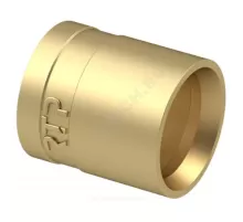 Гильза для PE-X/PE-RT труб аксиальная латунь Дн 20 RTP (РосТурПласт) 28337