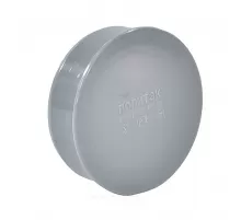 Заглушка PP-H серая Дн 50 б/нап Политэк 405000