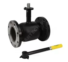 Кран шаровой сталь 09Г2С Ballomax КШТ 61.103 Ду 125 Ру16 фл L=325мм под электропривод с рукояткой ISO F07 BROEN КШТ 61.103.125.А.16