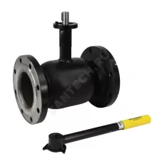 Кран шаровой сталь 09Г2С Ballomax КШТ 61.103 Ду 125 Ру16 фл L=325мм под электропривод с рукояткой ISO F07 BROEN КШТ 61.103.125.А.16