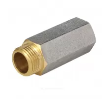 Удлинитель латунь никель Ду 15 (1/2") L=40мм ВР/НР Aquasfera 9038-04