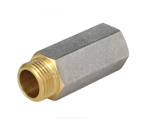 Удлинитель латунь никель Ду 15 (1/2") L=40мм ВР/НР Aquasfera 9038-04