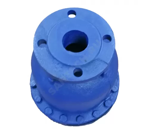 Вантуз автоматический однокамерный двойного действия чугун В6 Ду 50 Ру10 фл вертикальный Луидор