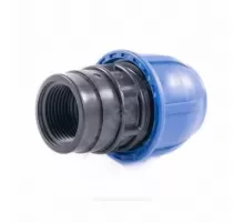 Муфта компрессионная ПЭ Дн 63х1 1/2" ВР Ру10 RTP (РосТурПласт) 18328