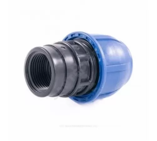 Муфта компрессионная ПЭ Дн 63х2" ВР Ру10 RTP (РосТурПласт) 21883
