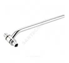 Тройник PE-X/PE-RT для подключения радиатора аксиальный латунь Дн 20х15х20 L=250мм RTP (РосТурПласт) 29392