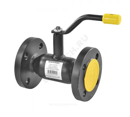 Кран шаровой сталь 09Г2С Ballomax КШТ 60.113 Ду 32 Ру40 фл L=180мм полнопроходной BROEN КШТ 60.113.032.А.40