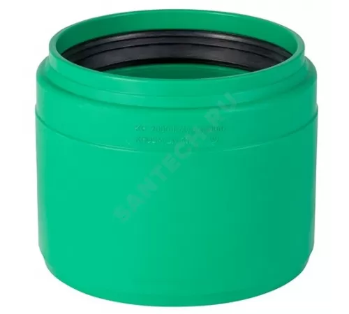 Переход PP-MD на раструб керамической трубы зелёный KG2000 KG2000USM Дн 160 б/нап в/к Ostendorf 777590
