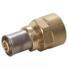 Муфта для МП/PE-X труб латунь пресс Дн 20х1/2" ВР RM109 Giacomini RM109Y037