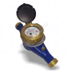 Счётчик х/в крыльчатый многоструйный Ду 32 Ру16 Qn=6 м3/ч 50С L=260мм резьба импульсный Б/К класс C IP54 МВСХд Водомер