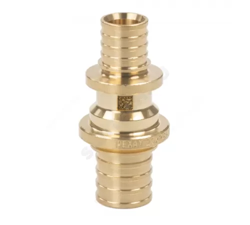 Муфта для PE-X труб аксиальная латунь Дн 25х16 переходная MX Рехау 11080421001