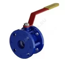 Кран шаровой сталь 11с67п укороченный Ду 20 Ру16 фл L=68мм полнопроходной Маршал СУФ.00.1.016.020