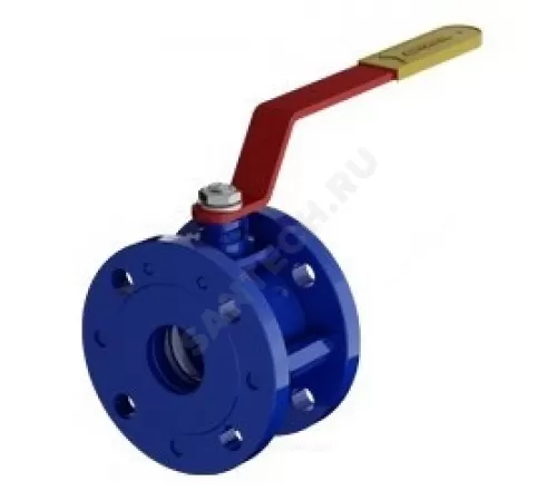 Кран шаровой сталь 11с67п укороченный Ду 20 Ру16 фл L=68мм полнопроходной Маршал СУФ.00.1.016.020