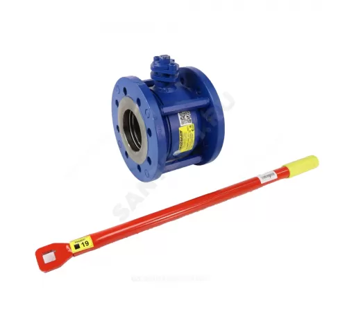 Кран шаровой сталь 11с67п укороченный Ду 20 Ру16 фл L=68мм полнопроходной Маршал СУФ.00.1.016.020