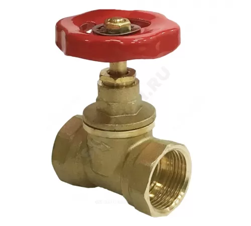 Клапан запорный латунь 15б1п Ду 15 Ру16 ВР прямой SantechSystems
