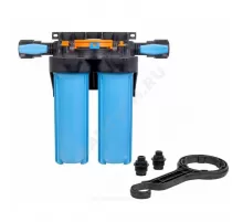 Корпус фильтра 1 М Т2 1" ВР 2-ст без картриджей Slim Line 10" Джилекс 9095