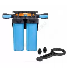 Корпус фильтра 1 М Т2 1" ВР 2-ст без картриджей Slim Line 10" Джилекс 9095