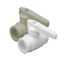 Кран шаровой PP-R серый Дн 32 внутренняя пайка Стандарт RTP (РосТурПласт) 27906