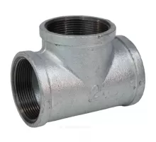 Тройник прямой чугун оц Ду 40 (1 1/2") ВР/ВР Fittex PLUS