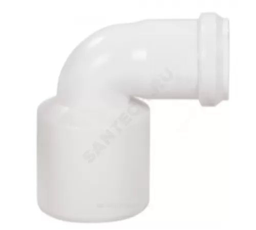 Отвод PP-H переходной белый HT HTBR Дн 32х50 б/нап в/к Ostendorf 521412