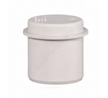 Заглушка PP-MD бесшумная светло-серая Skolan Safe SKM Дн 58 (DN50) б/нап Ostendorf 332620