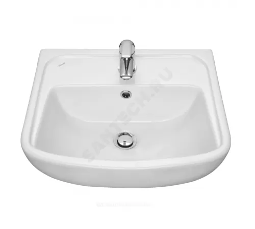 Умывальник подвесной Лонги 55 1 отверстие под смеситель по центру Santek 1.WH50.1.755