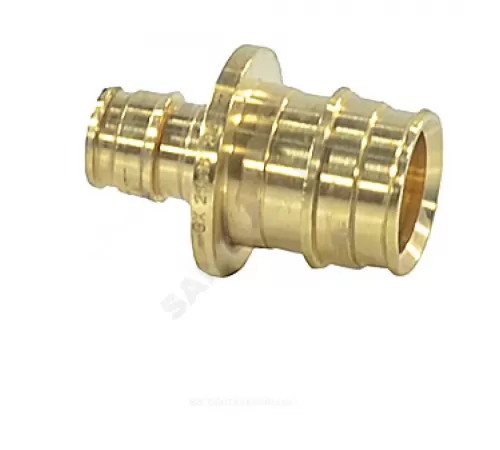 Муфта для PE-X труб радиальная латунь Дн 40х25 переходная GX103 Giacomini GX103Y010