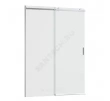 Дверь душевая Area 1200х2000мм прозрачное стекло левая, профиль хром Roca MP05L2012M