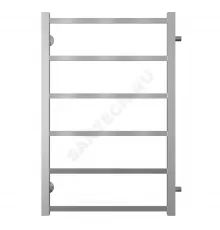 Полотенцесушитель водяной нерж сталь Лесенка Ду 25 (1/2") НР 288 Вт 500х806мм 6П боковое подключение Вега Терминус 4620768886645