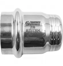 Заглушка сталь нерж AISI 304 Дн 15 пресс SantechSystems