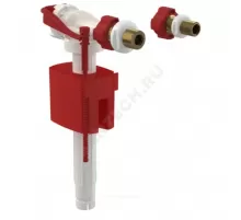 Арматура для бачка наливная 3/8" и 1/2" боковое подключение Alca Plast A160UNI