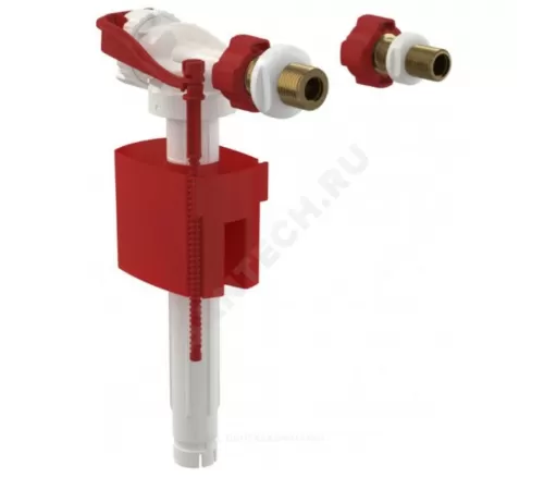 Арматура для бачка наливная 3/8" и 1/2" боковое подключение Alca Plast A160UNI