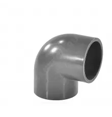Отвод НПВХ Дн 160х90гр Ру10 под клеевое соединение Агригазполимер 206-027