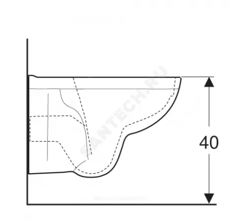 Унитаз подвесной