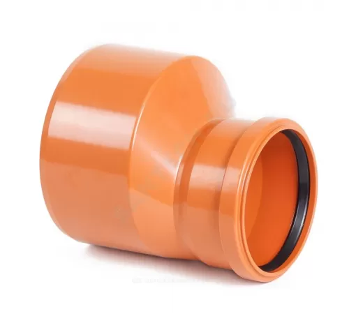 Переход НПВХ эксцентрический коричневый Дн 315х200 б/нап в/к 2481222