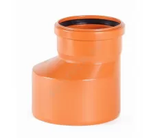 Переход НПВХ эксцентрический коричневый Дн 250х110 б/нап в/к 2481218