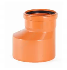 Переход НПВХ эксцентрический коричневый Дн 315х200 б/нап в/к 2481222