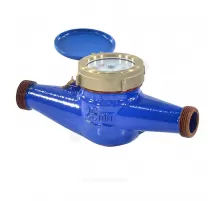 Счётчик х/в крыльчатый многоструйный Ду 32 Ру16 40С L=260мм резьба В/К ЭКОМЕРА Э-32Х-260-СК