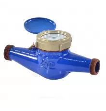 Счётчик х/в крыльчатый многоструйный Ду 40 Ру16 40С L=300мм резьба В/К ЭКОМЕРА Э-40Х-300-СК