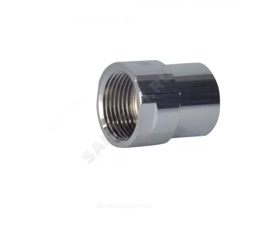 Муфта латунь хром Ду 25х20 для полотенцесушителя ВР/ВР SantechSystems