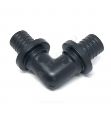 Угольник для PE-X труб аксиальный PPSU Дн 16 РОС